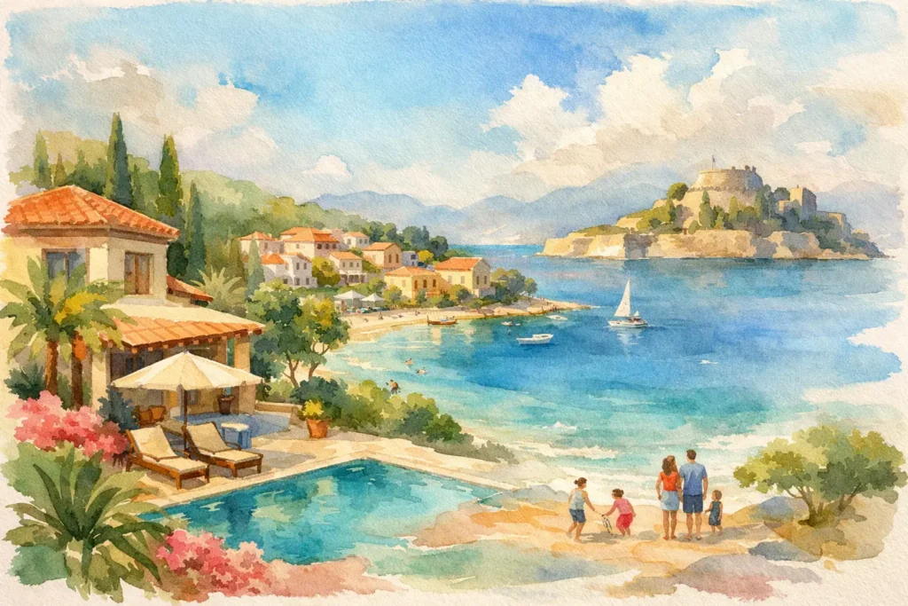 How to Choose Corfu Family Accommodation