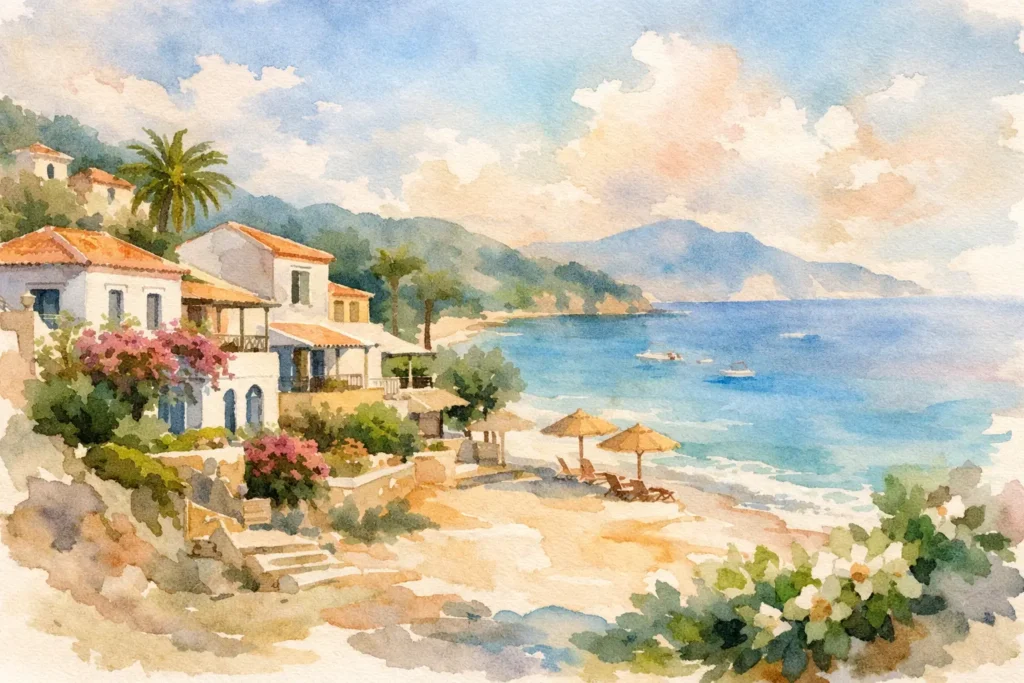 Corfu Apartments Near the Beach Made for Rest